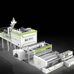 Teygjufilmuframleiðsluvél